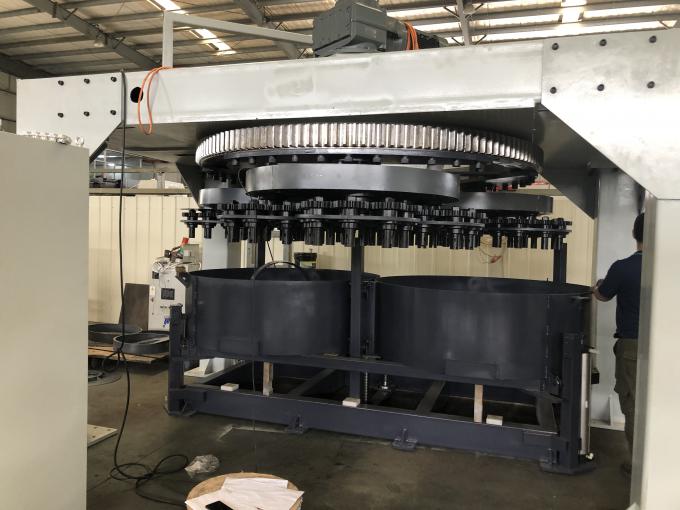 Máquina pulidora del metal industrial automático rotatorio para los productos complejos de la forma